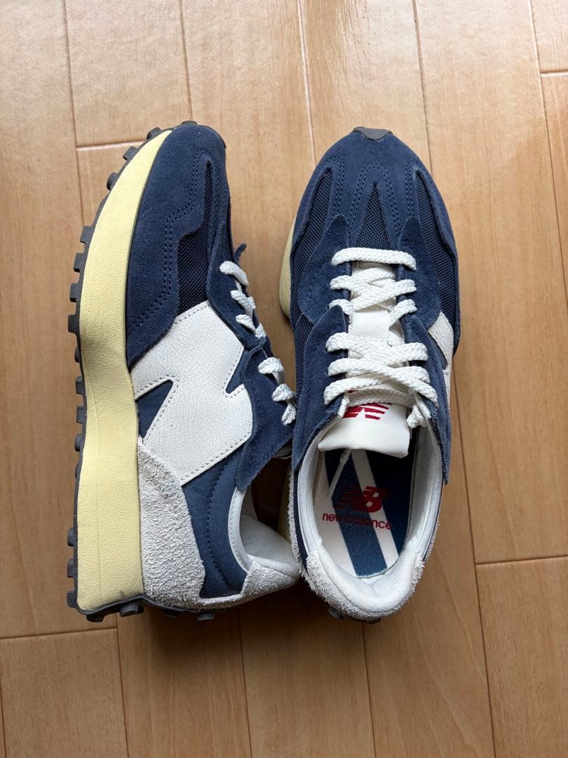 ☆美品☆New Balance U327 ネイビー 24cm