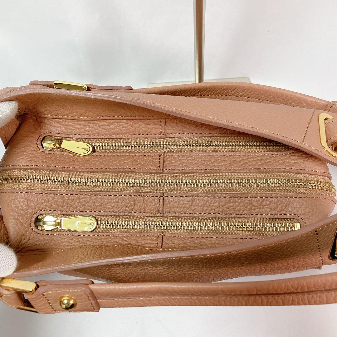 【美品】IANNE イアンヌ オリビア OLIVIA 2way バッグ レザー