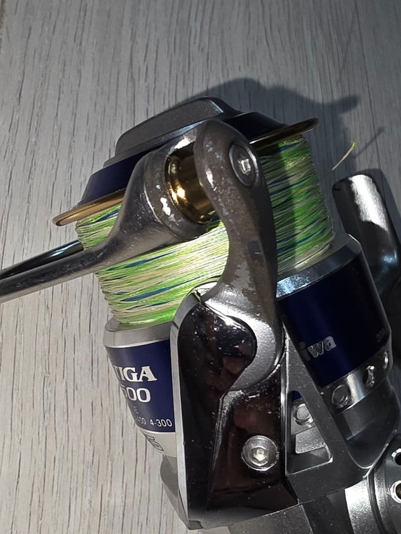 ダイワ 初代01ソルティガZ4500 ジャンク品 MCハンドルノブ付き