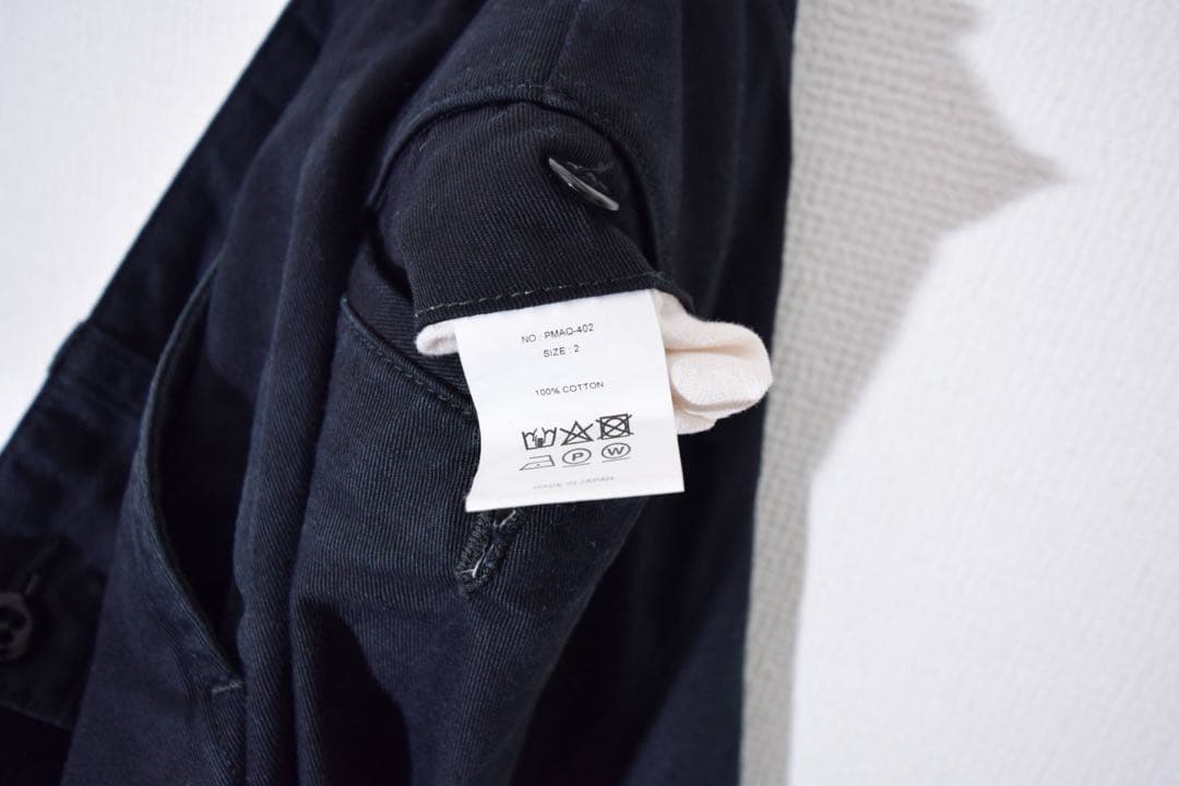 【23AW】PHIGVEL OFFICER TROUSERS WIDE