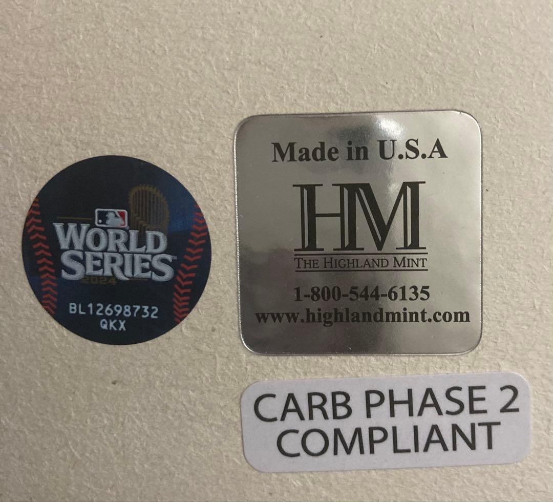 2024ドジャース優勝記念　フォトミント　　大谷翔平　山本由伸