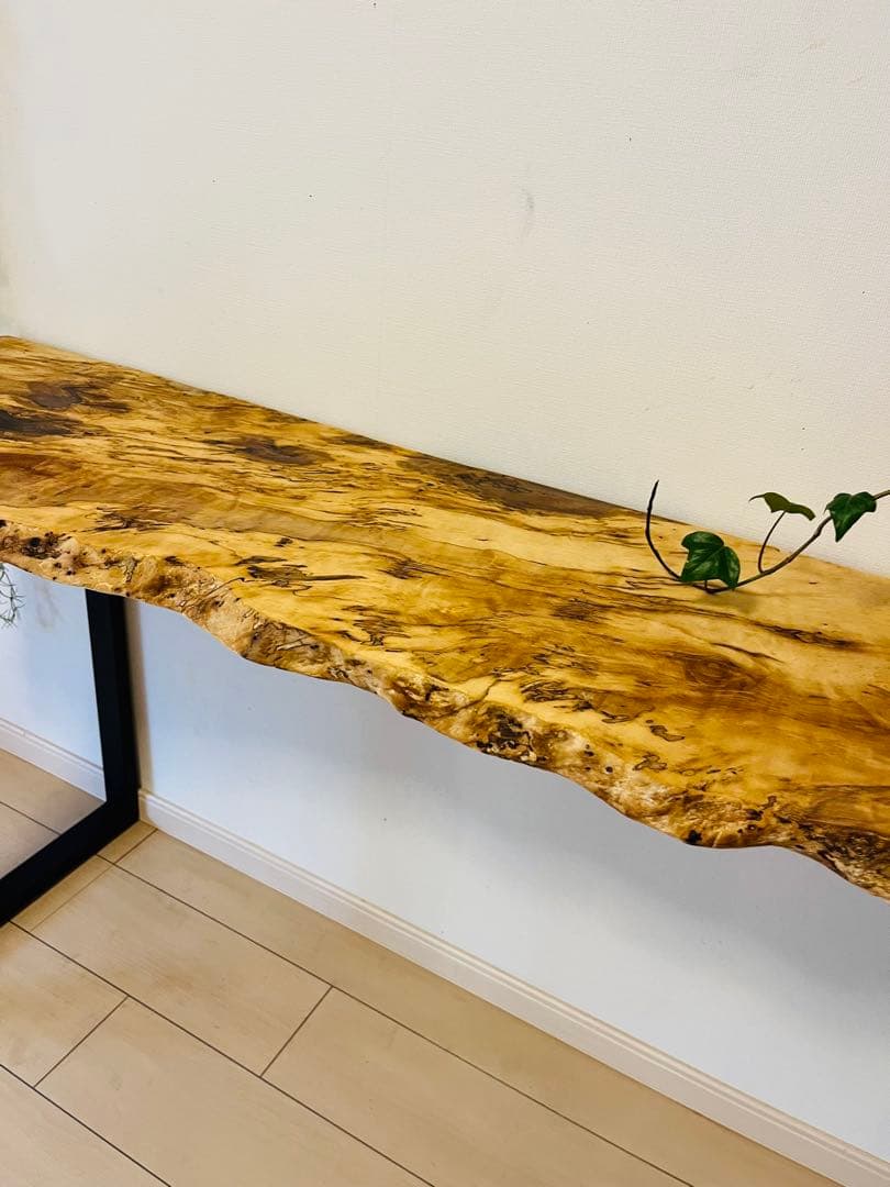 カウンターテーブル　一枚板テーブル　レジンテーブル　サイドテーブル　デスク