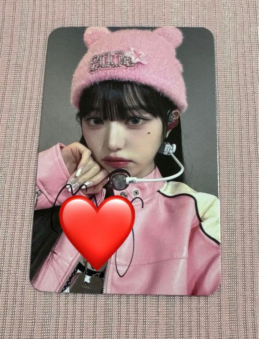 IVE MINE apple music サイン会 トレカ ウォニョン直筆サイン