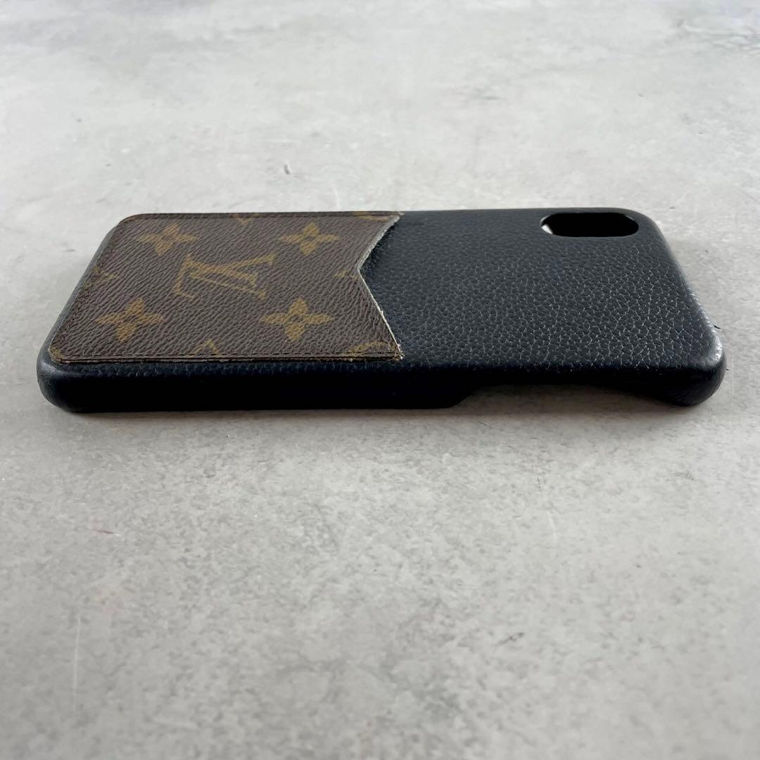ルイヴィトン iPhoneXsMAXケース スマホケース ブラウン/黒