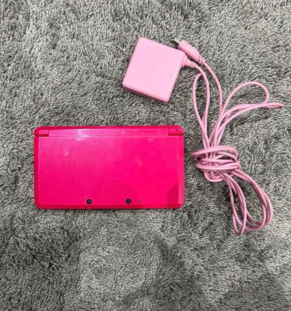 3DS スリーディーエス ピンク 充電器付き