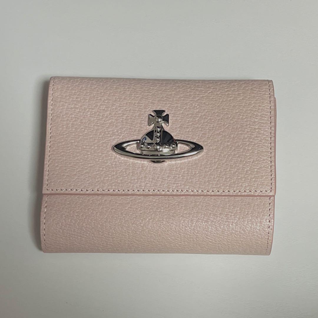 Vivienne Westwood 三つ折り財布　がま口　ピンク