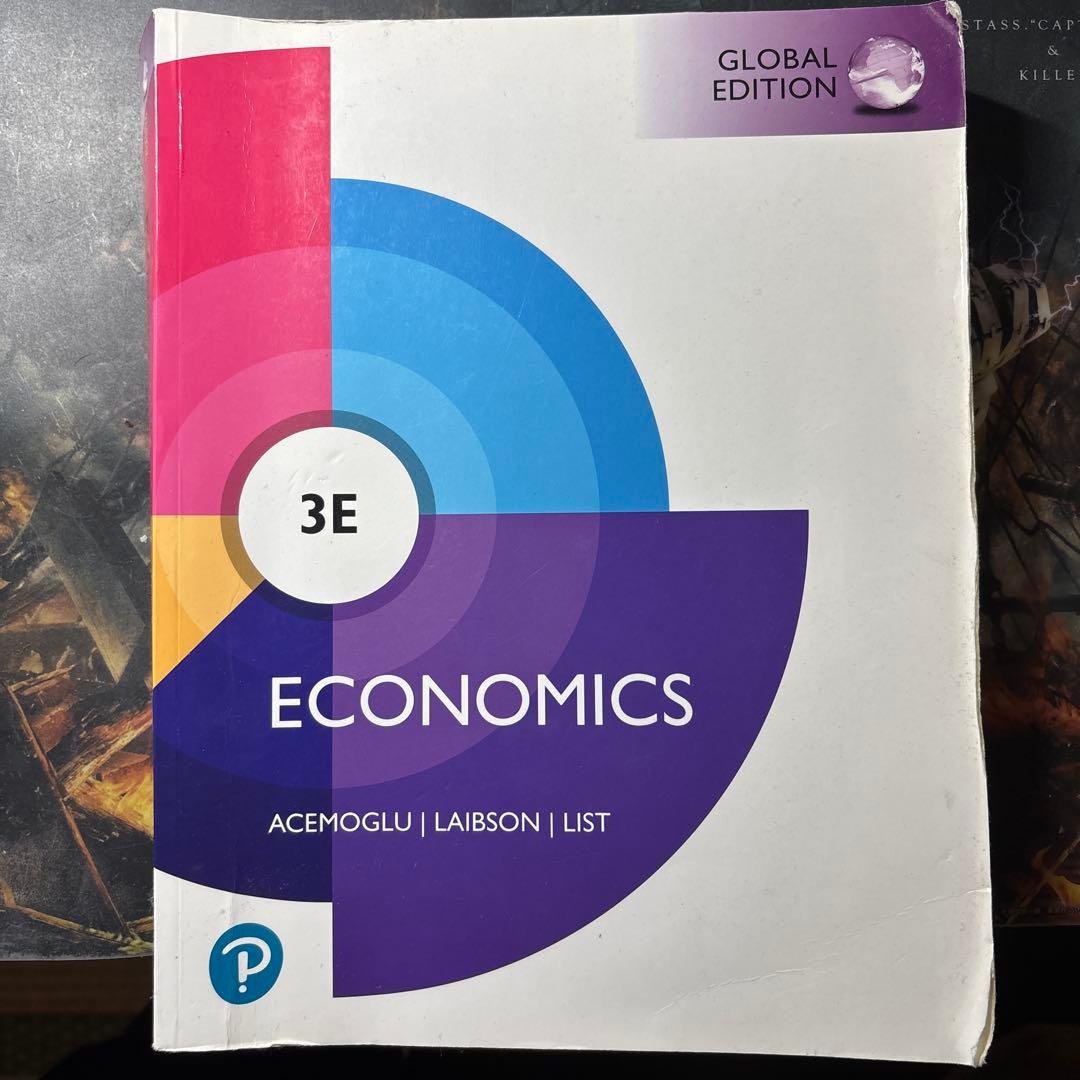 ビジネス・経済 Economics 3E Global Edition