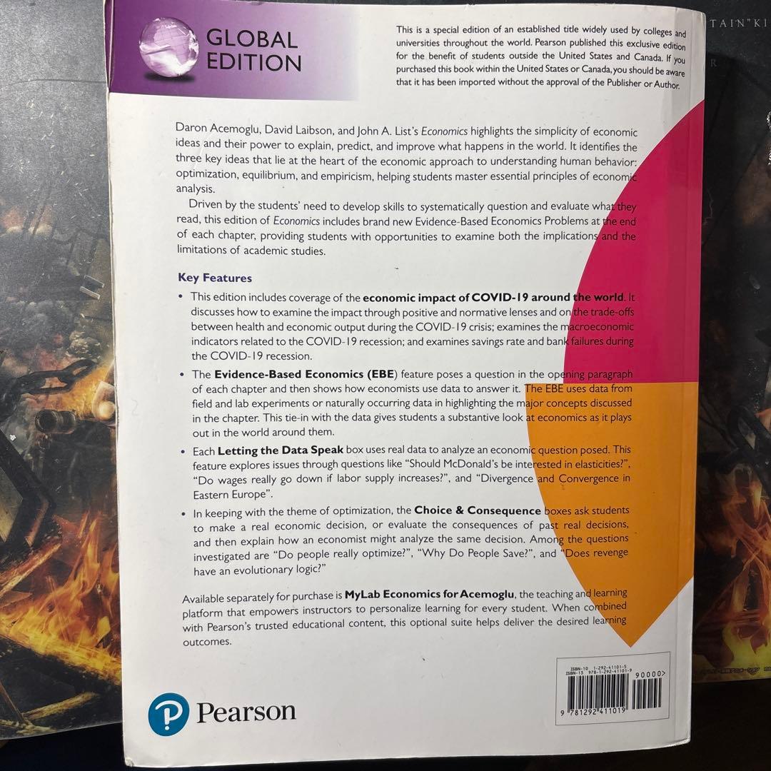 ビジネス・経済 Economics 3E Global Edition