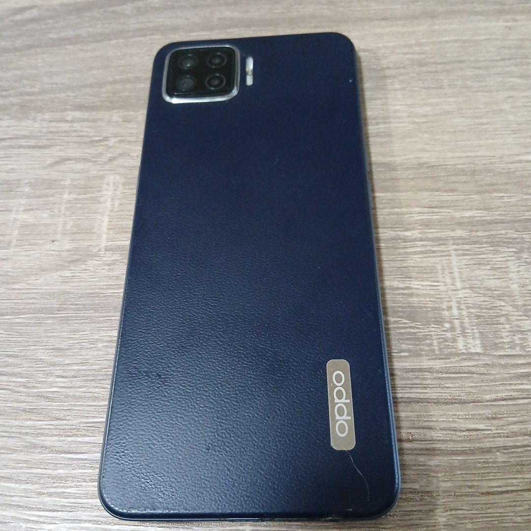 OPPO スマートフォン ネイビー 本体