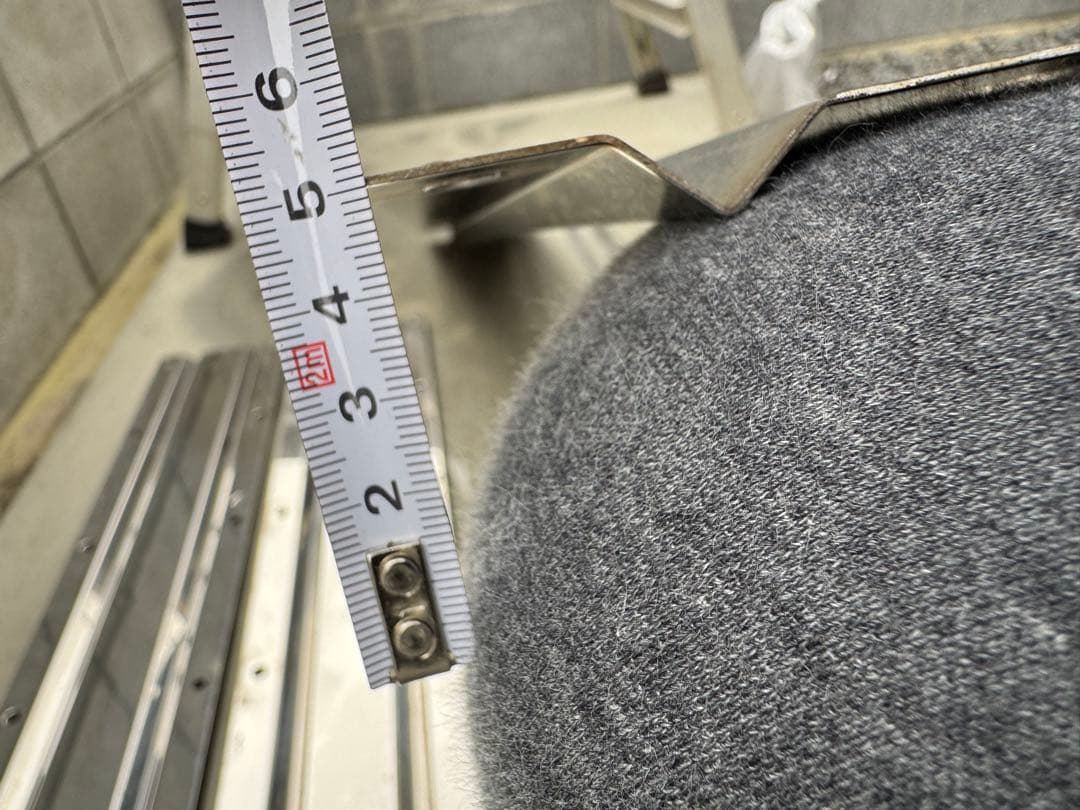 トラック 泥除けステンレス　3枚セット　2山　裏板、ステンレスネジ付き