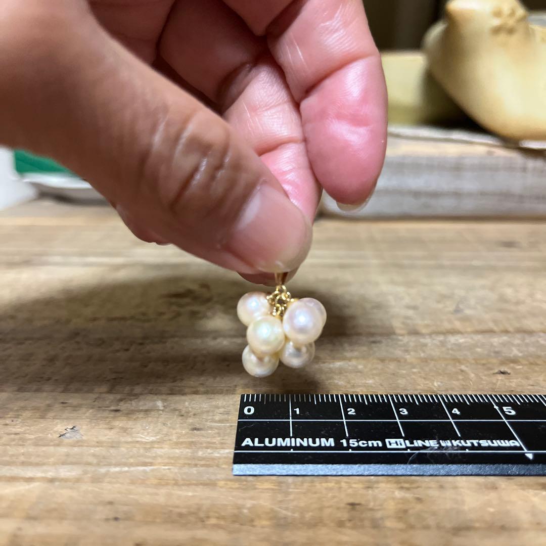 k18パールペンダントトップ（used）