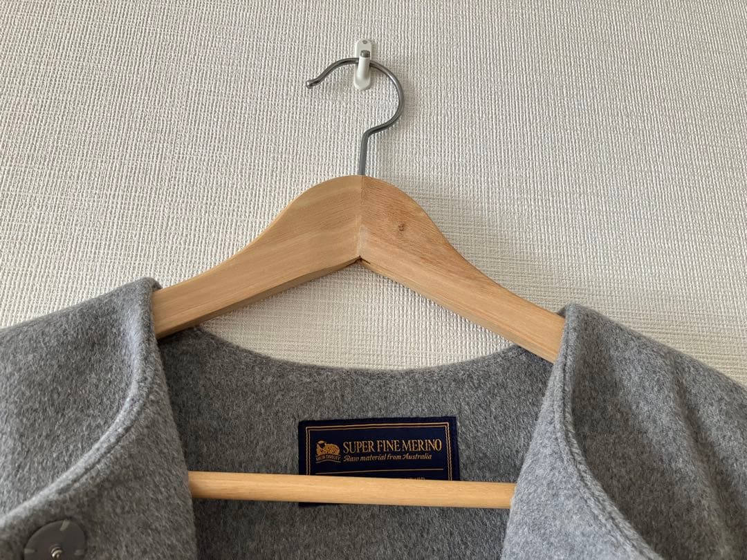 “まめきち“ スーパーファインビーバークルーネックコート