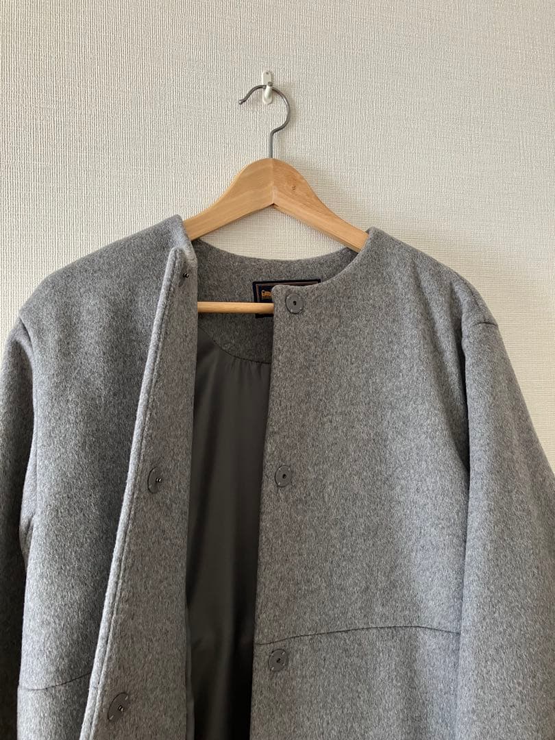 “まめきち“ スーパーファインビーバークルーネックコート