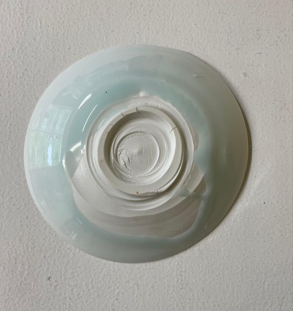 加藤委作品　青白磁皿３枚組