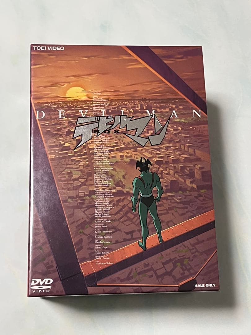 デビルマン DVD-BOX 初回限定 Tシャツ付 帯なし 美品