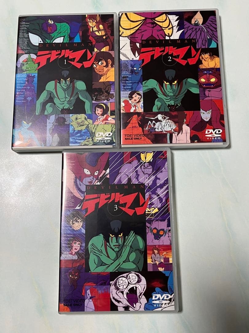デビルマン DVD-BOX 初回限定 Tシャツ付 帯なし 美品