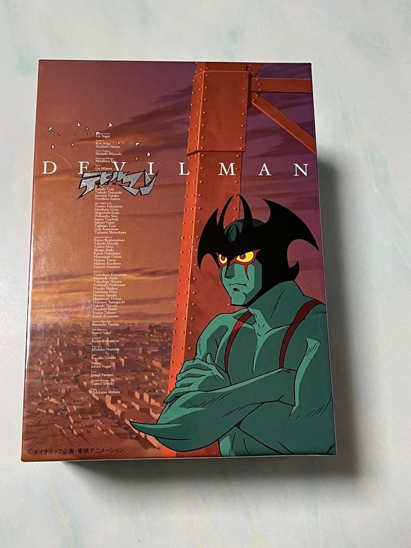 デビルマン DVD-BOX 初回限定 Tシャツ付 帯なし 美品