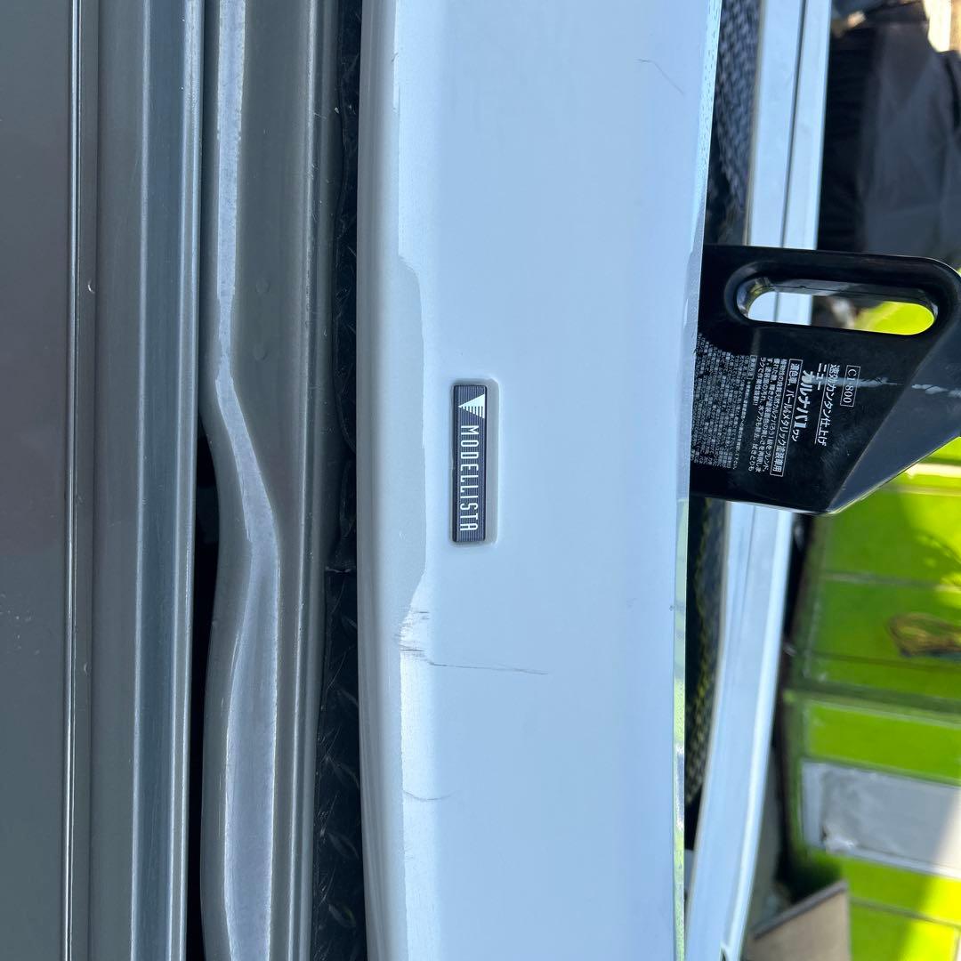 モデリスタ サイドスカート パール　プリウス　50？30？　フロントハーフ