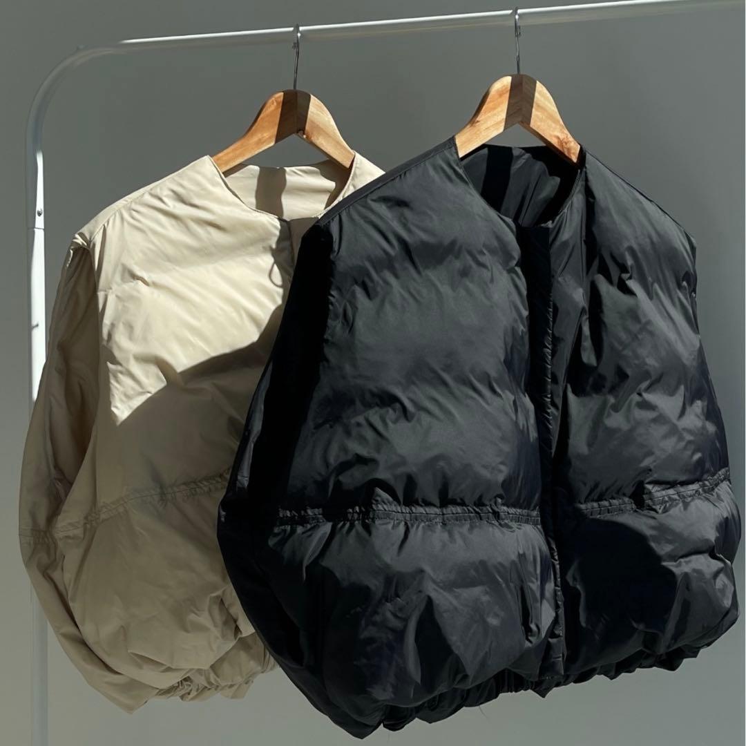 egg down vest / エッグショートダウンベスト