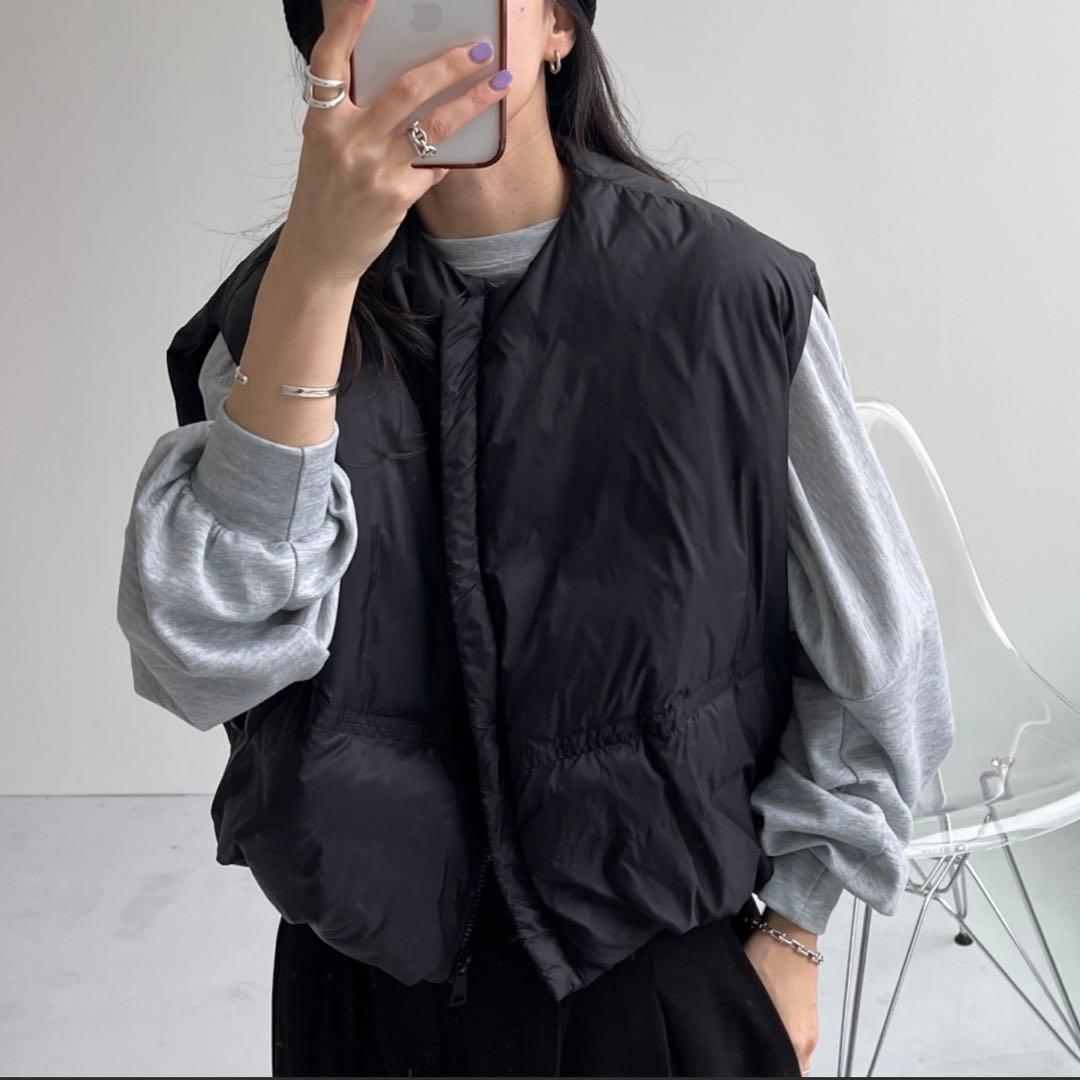 egg down vest / エッグショートダウンベスト