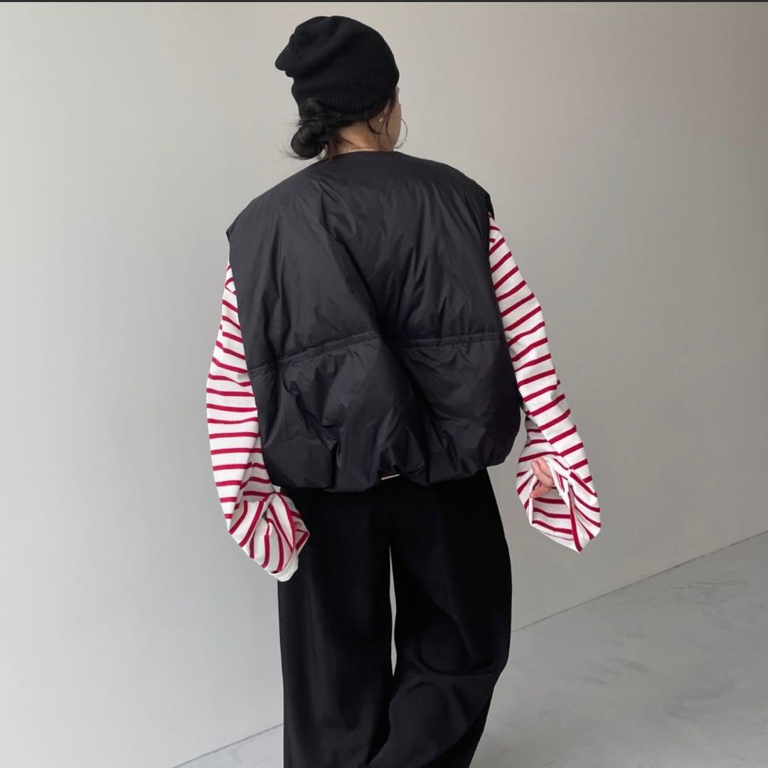 egg down vest / エッグショートダウンベスト