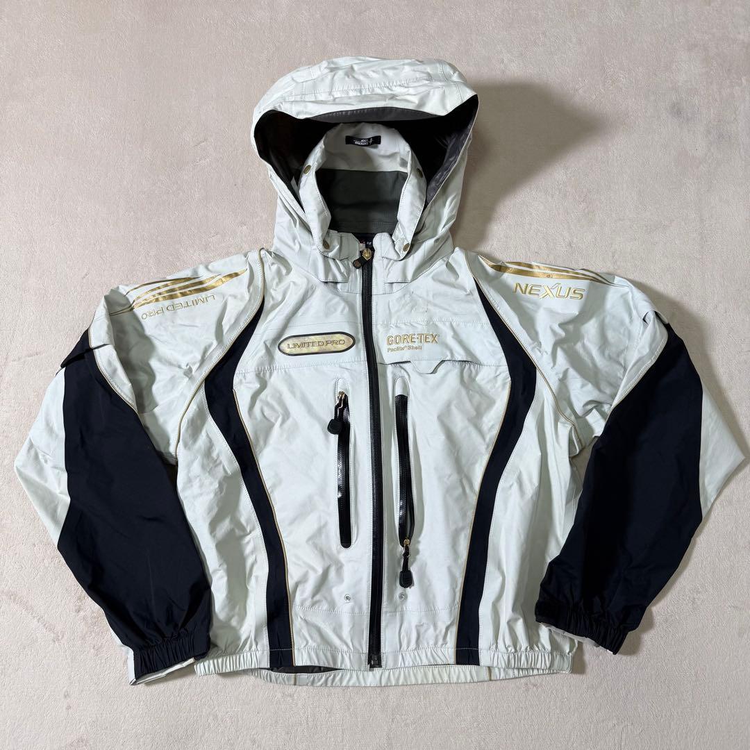 SHIMANO ゴアテックス　3way 半袖　長袖　フーディー　釣り　ウェア　L