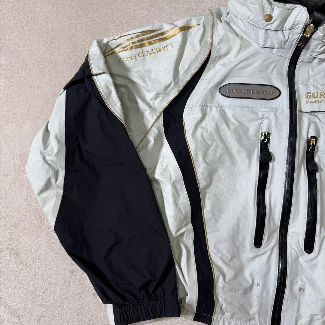 SHIMANO ゴアテックス　3way 半袖　長袖　フーディー　釣り　ウェア　L