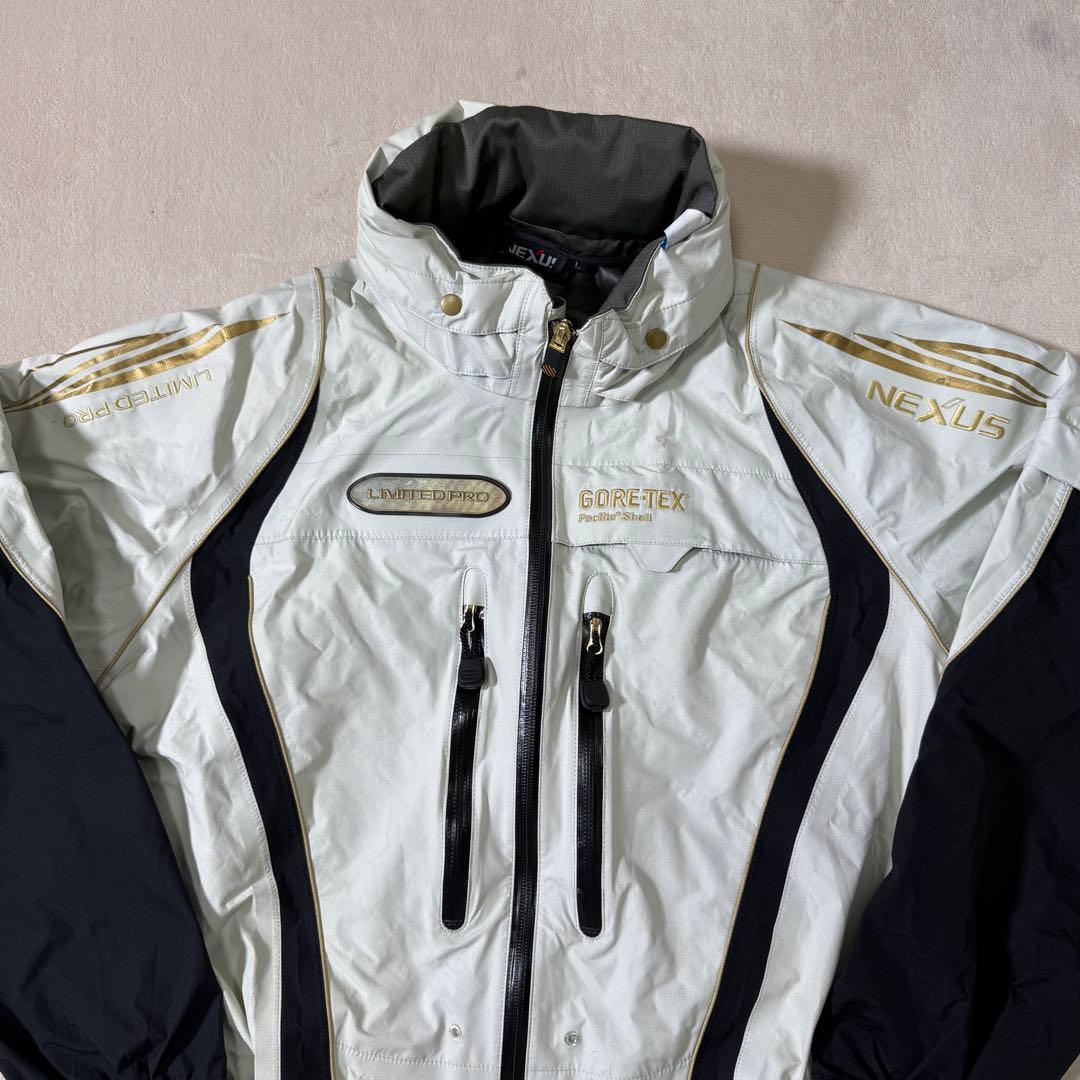 SHIMANO ゴアテックス　3way 半袖　長袖　フーディー　釣り　ウェア　L