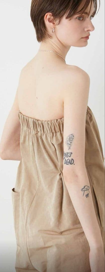 LA PEAU DE GEM ベアトップロンパース ベアサロペット