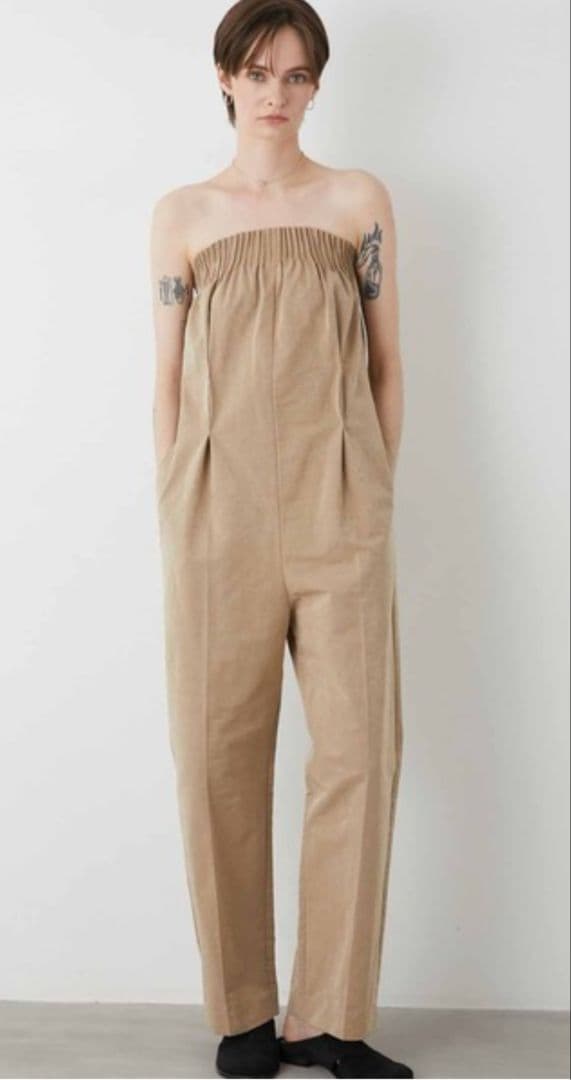 LA PEAU DE GEM ベアトップロンパース ベアサロペット