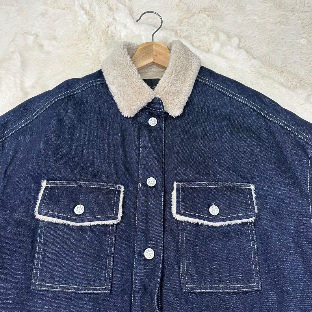 ✨美品✨完売サイズ サニークラウズ 裏ボアジージャンコート インディゴ 冬の相棒