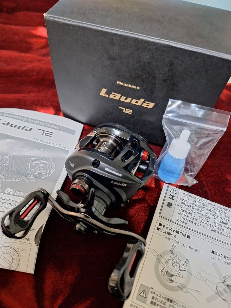 【新品未使用】Lauda72 RIGHT MEGABASS REEL