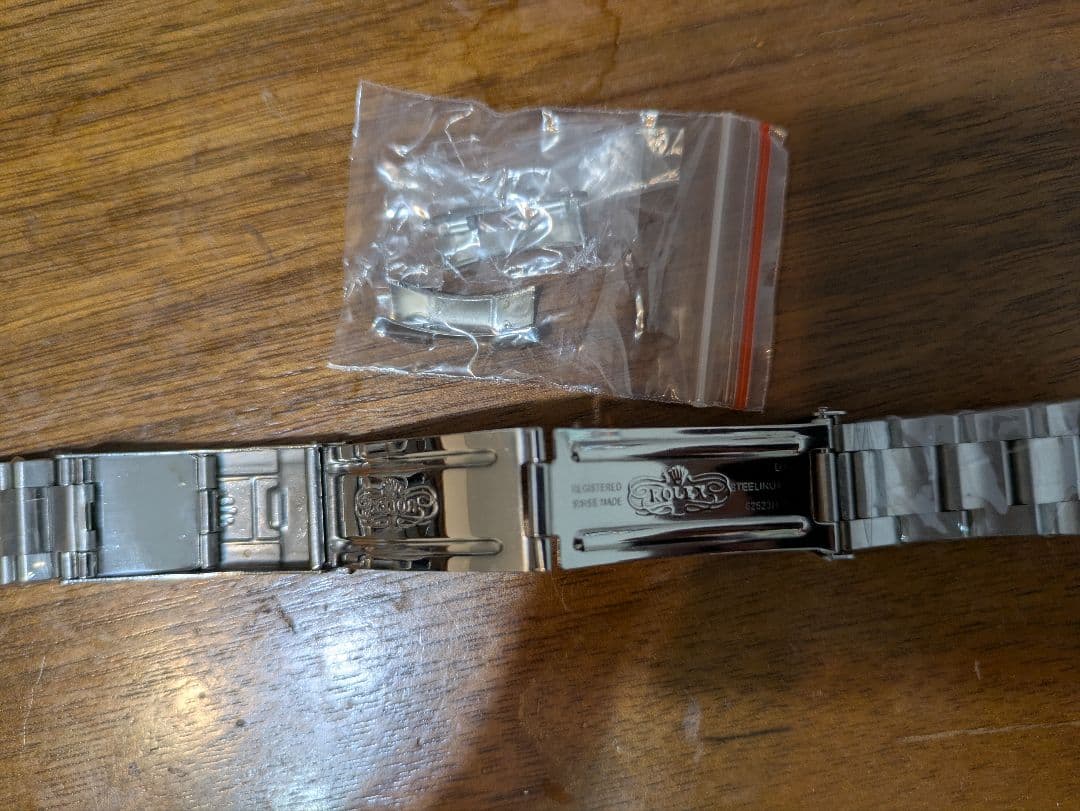 K*i様 ロレックスなどに　ラグ幅20mm オイスターブレス　ダブルロック