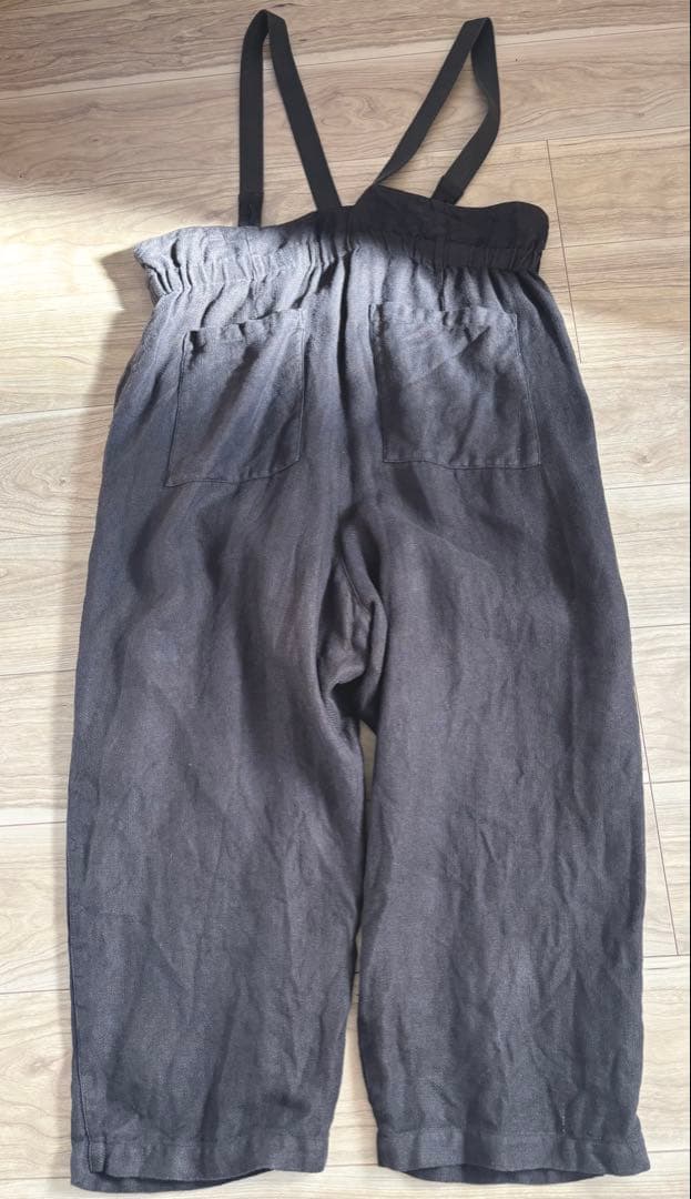 nest Robe リネンツイルサスペンダーパンツ