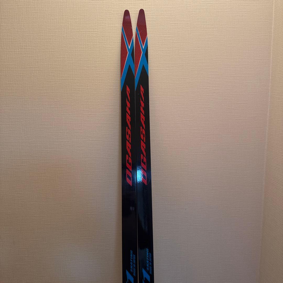 クロスカントリースキー　スケーティング用　オガサカ　おまけ付き