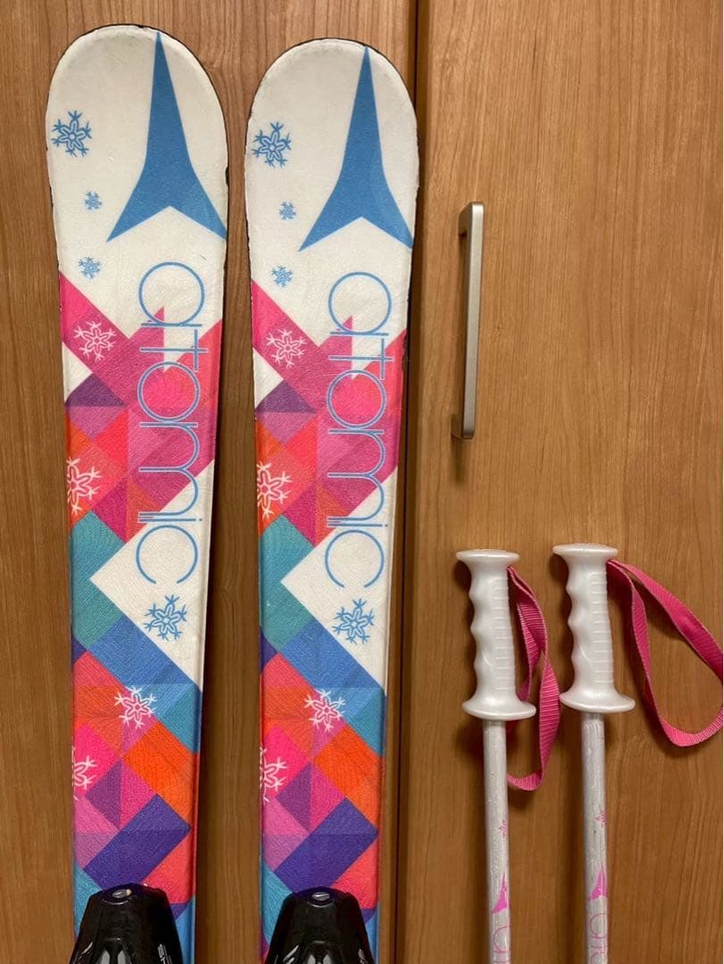ATOMIC 110cm スキーセット