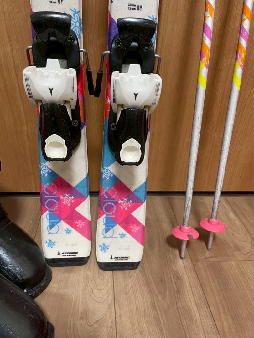 ATOMIC 110cm スキーセット