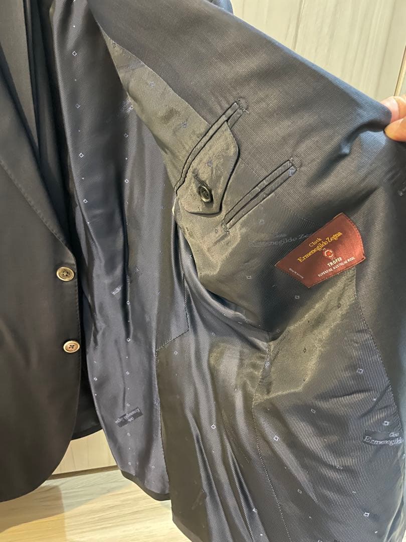 【美品】Ermenegildo Zegna オーダースーツ