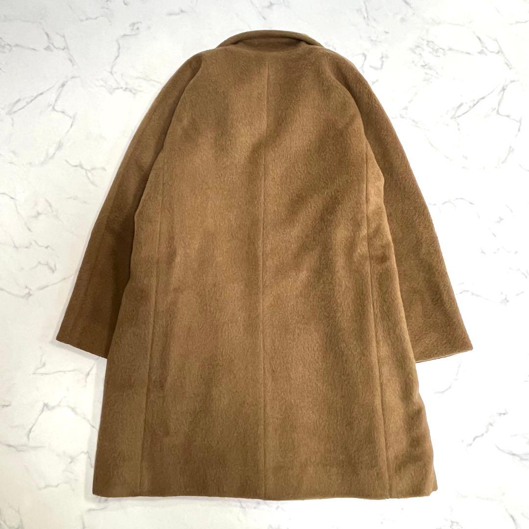 極美品✨ヨーガンレール ロングシャギーコート アンゴラ アルパカ ウール