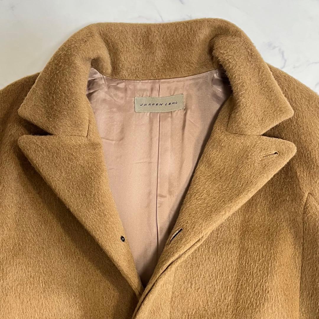 極美品✨ヨーガンレール ロングシャギーコート アンゴラ アルパカ ウール