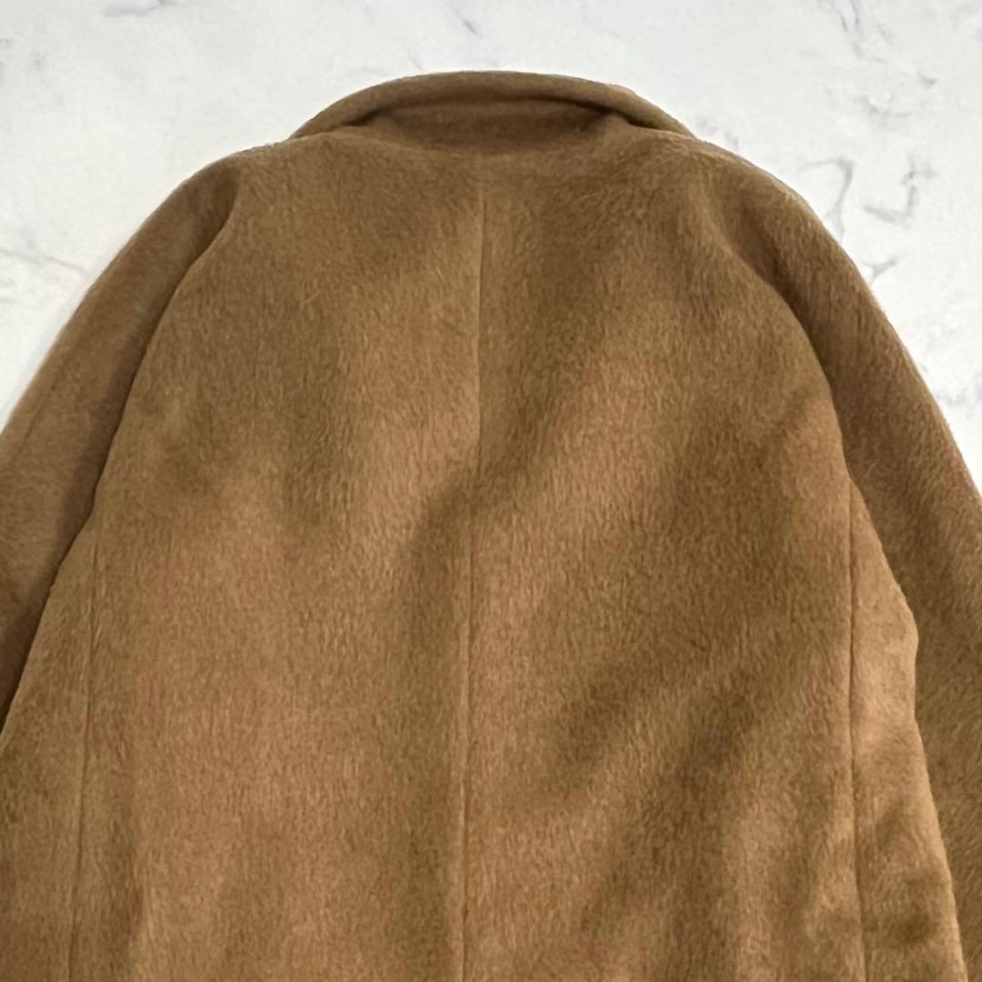 極美品✨ヨーガンレール ロングシャギーコート アンゴラ アルパカ ウール