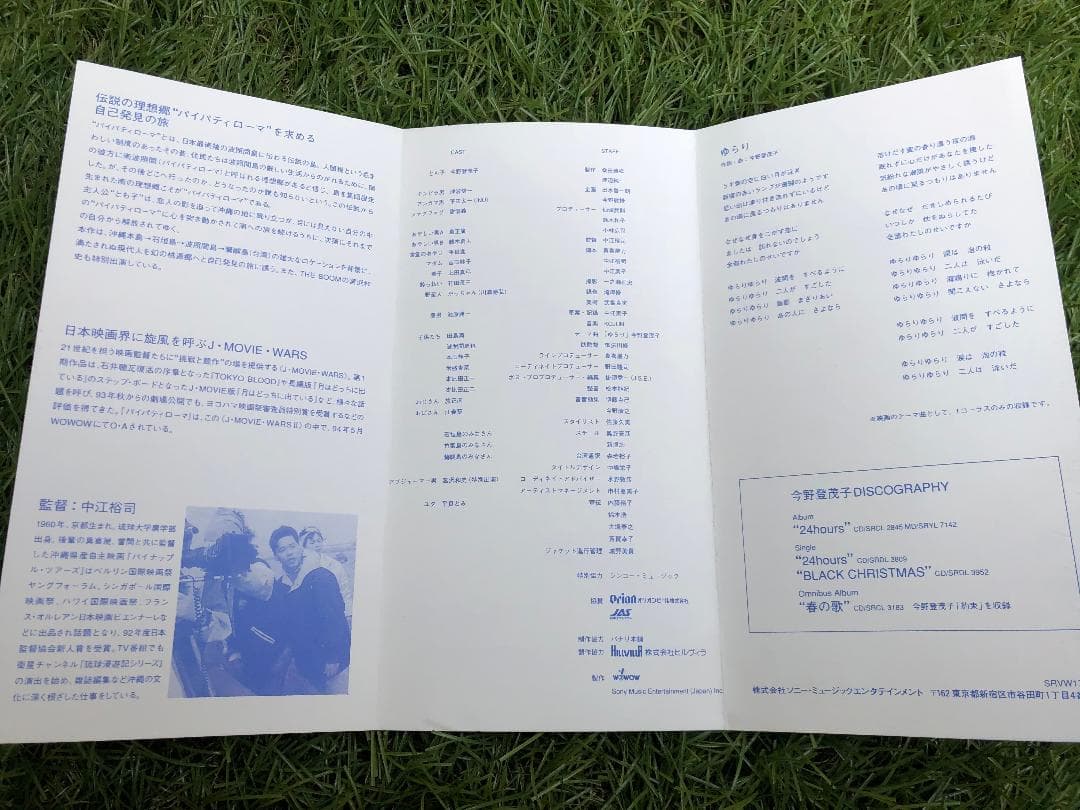 【ごめちゃん】 ■パイパティローマ VHS 今野登茂子 宮沢和史