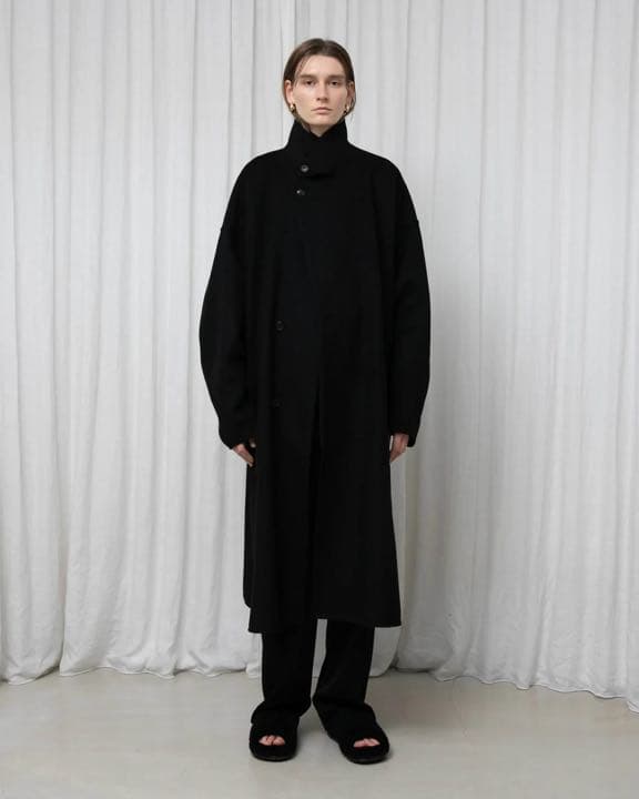 【08sircus】Double face rever coat