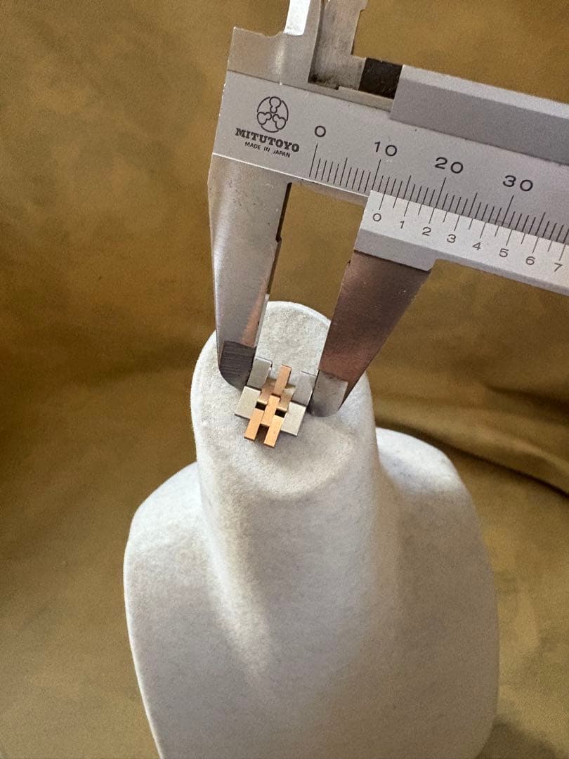 ロレックス　コマ　K18YG＋SS 12mm駒