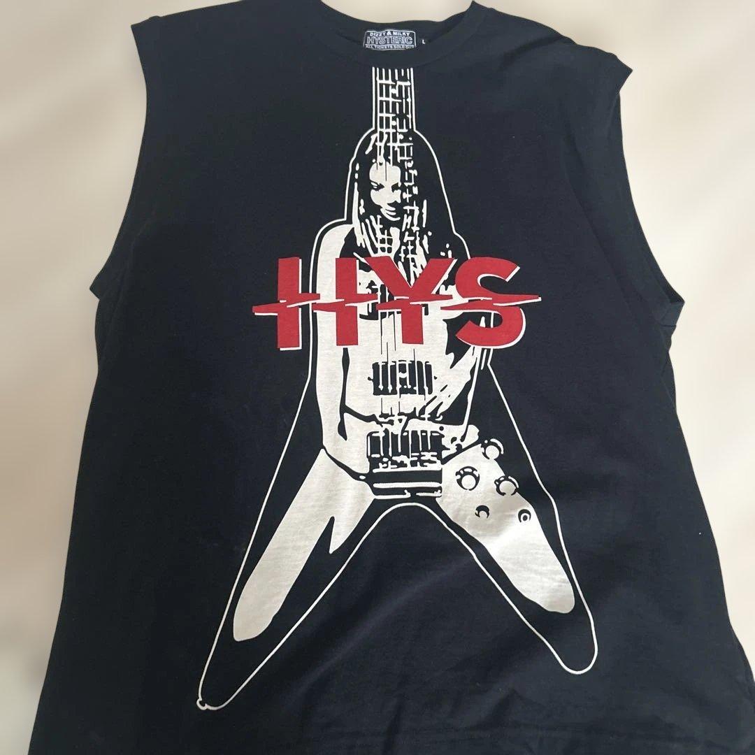 ヒステリックグラマー L タンクトップ ブラック