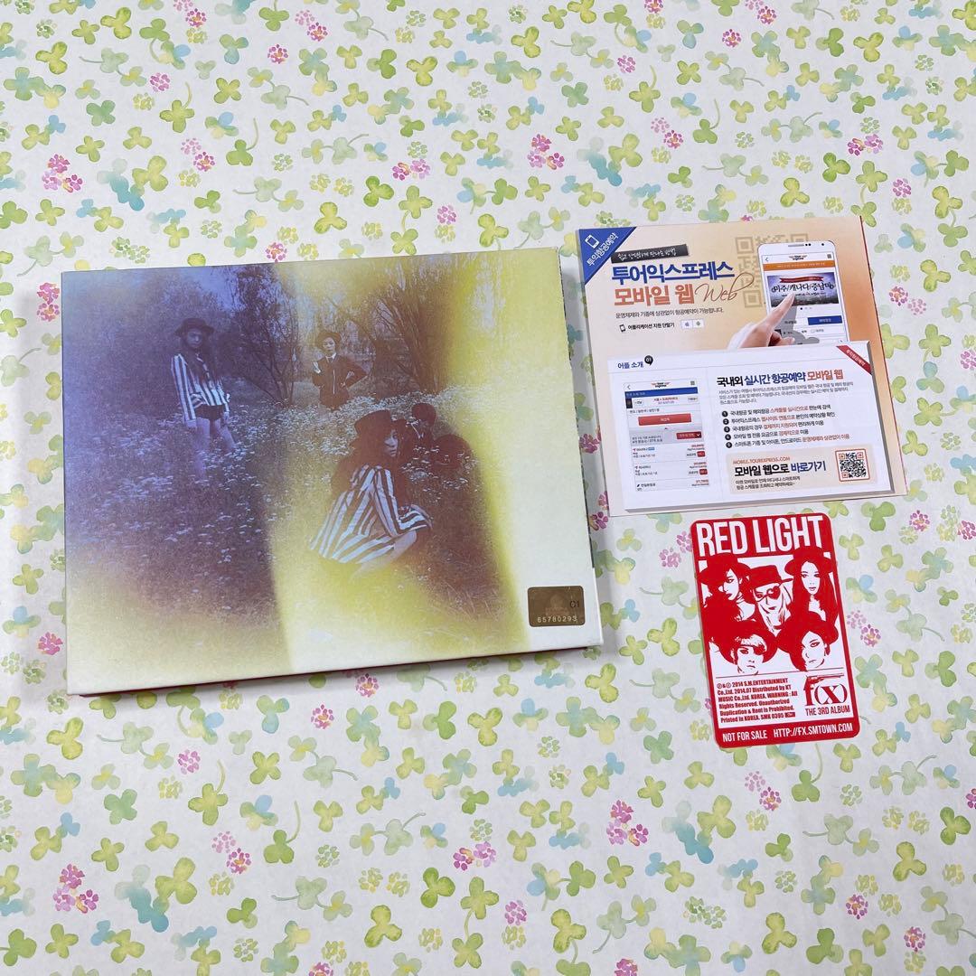 f(x) RED LIGHT Sleepy Cats 集合　トレカ　カード　CD