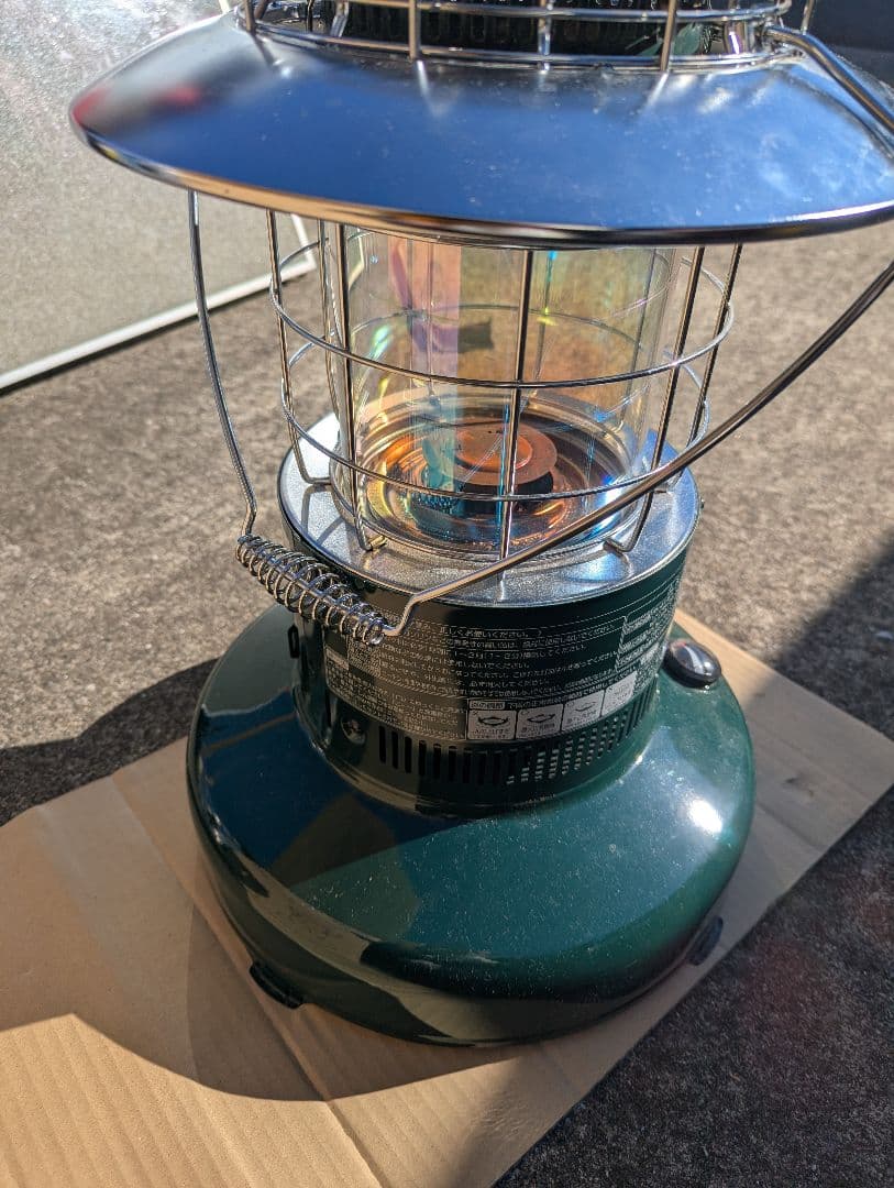 最終値下げトヨトミ RL-250 レインボーランタンストーブ グリーン