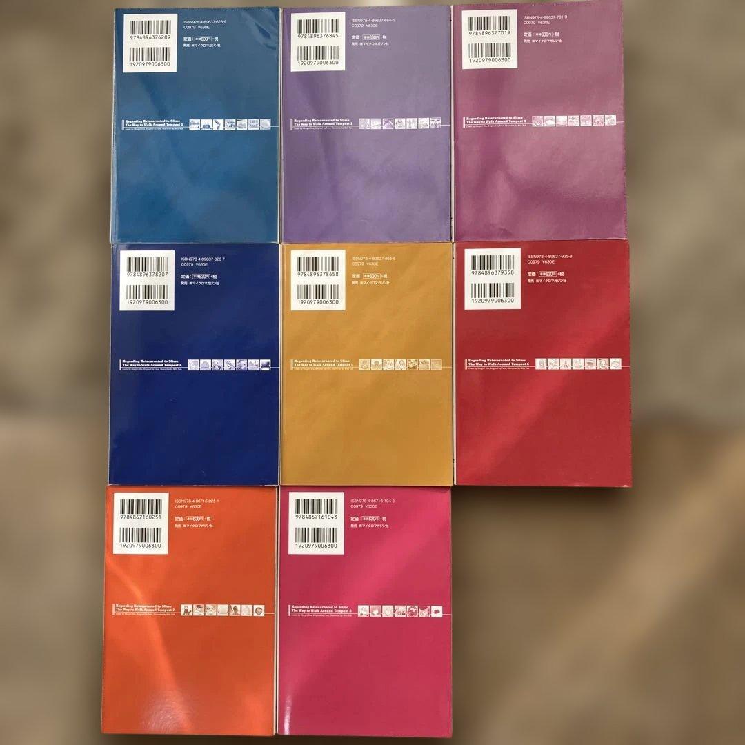 転生したらスライムだった件２５巻　魔物８巻　日記７巻　社畜他3巻　小説１１巻