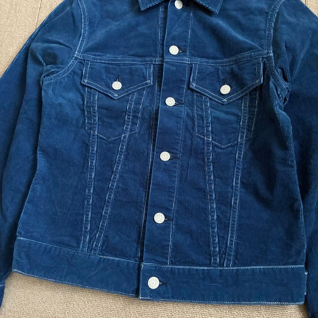 アボンタージ コーデュロイ ジャケット インディゴ S サードタイプ 日本製