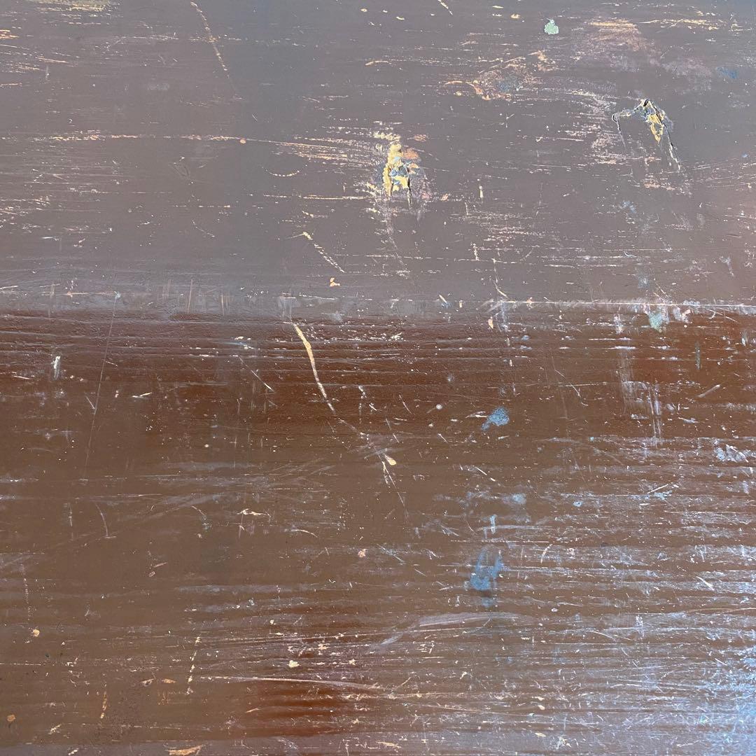 ヴィンテージ ガラス戸棚 キャビネット 水屋箪笥 昭和レトロ 無垢材 z505